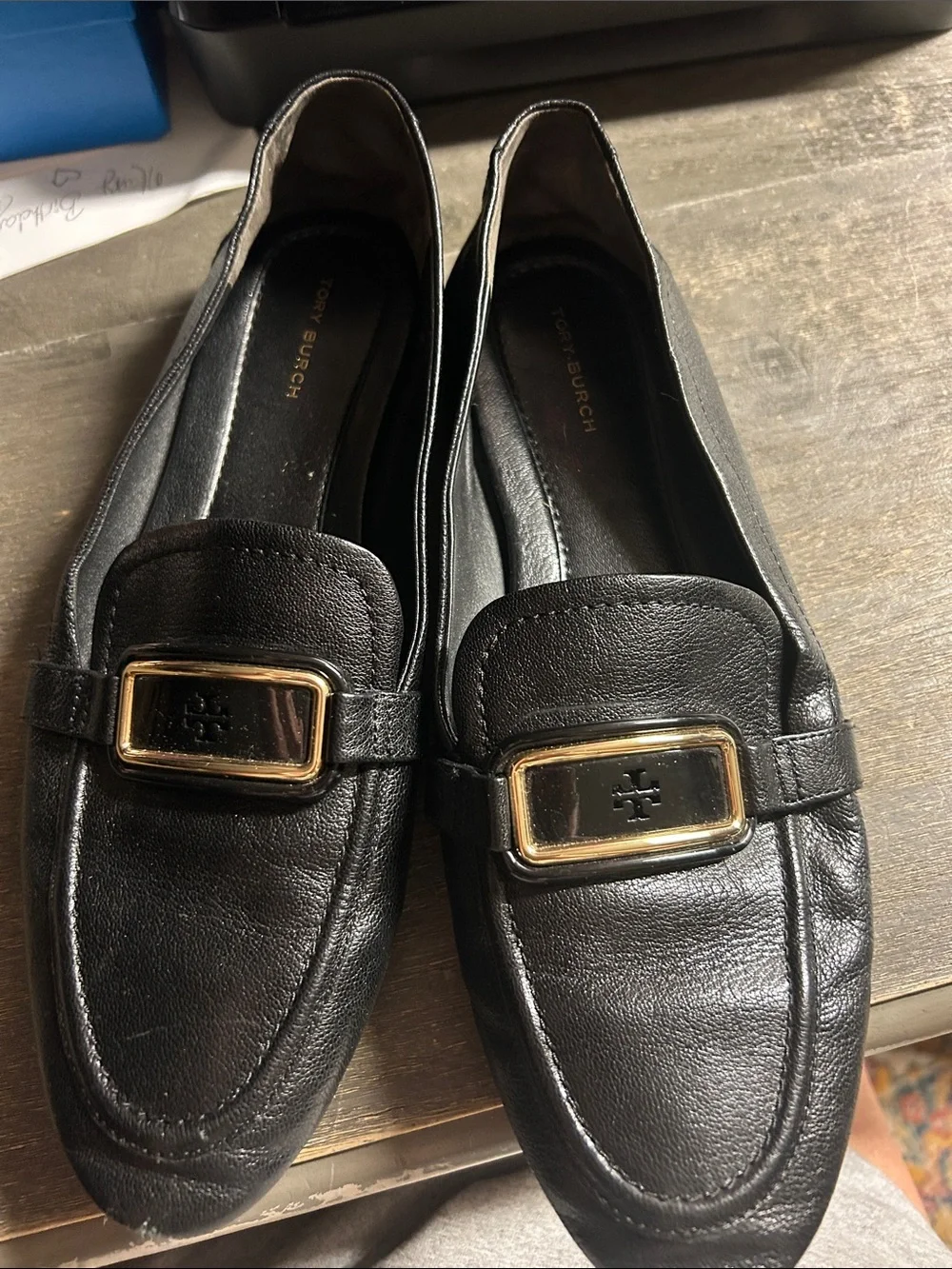 Tory Burch black leather